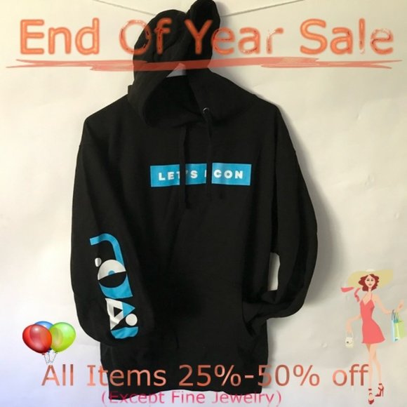 KCON Jackets & Blazers - KCON hoodie sweatshirt - Black Hoodie - LA show